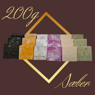 håndlavet sæber 200 gram